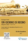 Un giorno di Regno - Saxophone Quartet (Eb Alto part) (eBook, ePUB)