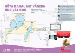 Sportbootkarten Satz 14: Göta Kanal mit Vänern und Vättern (Ausgabe 2022/2023) - Team Technology Engineering+ Marketing GmbH Dr. Dirk Blume;Nautik Net Petra Blume