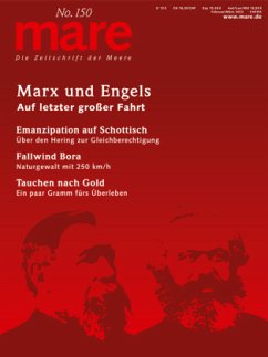 Cover mare - Die Zeitschrift der Meere / No. 150 / Marx und Engels