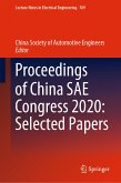 Proceedings of China SAE Congress 2020: Selected Papers (eBook, PDF)