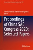 Proceedings of China SAE Congress 2020: Selected Papers (eBook, PDF)