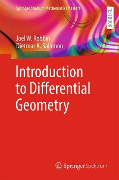 Introduction to Differential Geometry (eBook, PDF) - Robbin, Joel W.; Salamon, Dietmar A.