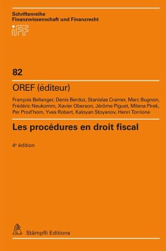 Cover Les procédures en droit fiscal (eBook, PDF)