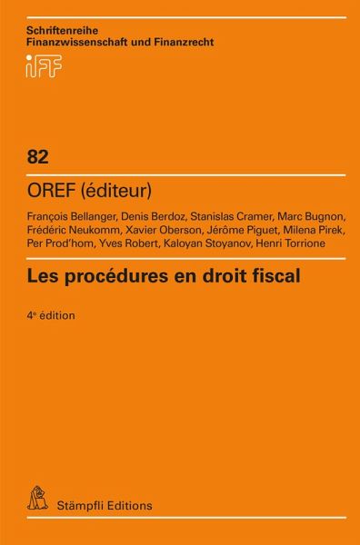 Les procédures en droit fiscal (eBook, PDF) Les procédures en droit fiscal (eBook, PDF)