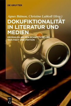 Cover Dokufiktionalität in Literatur und Medien (eBook, PDF)