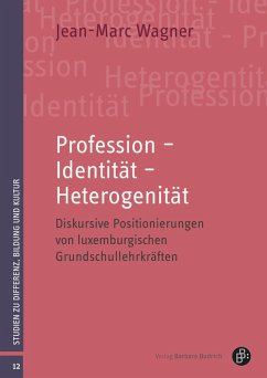 Profession - Identität - Heterogenität (eBook, PDF) - Wagner, Jean-Marc