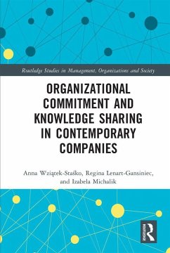 Cover Organizational Commitment and Knowledge Sharing in Contemporary Companies (eBook, PDF)