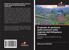 Proposta di gestione delle pianure nella regione dell'Altopiano Centrale - Arouna, Alfassassi