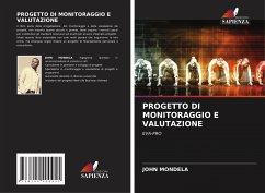 PROGETTO DI MONITORAGGIO E VALUTAZIONE - MONDELA, JOHN