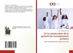 De la consécration de la gratuité de l'enseignement primaire - Wilondja Katambu, Alain