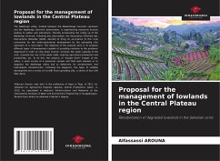 Proposal for the management of lowlands in the Central Plateau region - Arouna, Alfassassi