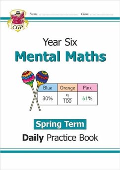 KS2 Mental Maths Year 6 Daily Practice Book: Spring Term - CGP Books