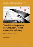 Translation Competence and Language Contrast - A Multi-Method Study (eBook, PDF)
