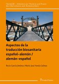 Aspectos de la traducción biosanitaria español-alemán / alemán-español (eBook, PDF)