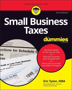 Small Business Taxes For Dummies (eBook, PDF) - Tyson, Eric
