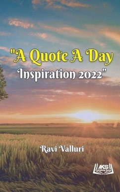 A Quote a Day: Inspiration - 2022 - Valluri, Ravi