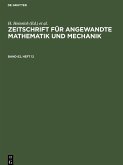 Zeitschrift für Angewandte Mathematik und Mechanik. Band 62, Heft 12