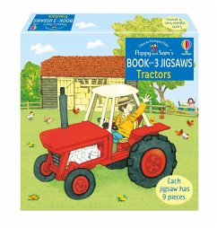 Poppy and Sam's Book and 3 Jigsaws: Tractors - Amery, Heather