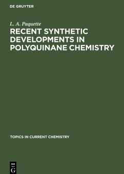 Recent Synthetic Developments in Polyquinane Chemistry - Paquette, L. A.