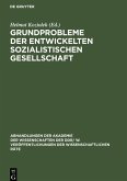Grundprobleme der entwickelten sozialistischen Gesellschaft