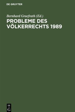 Probleme des Völkerrechts 1989