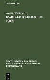 Schiller-Debatte 1905