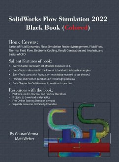 SolidWorks Flow Simulation 2022 Black Book (Colored) - Verma, Gaurav; Weber, Matt