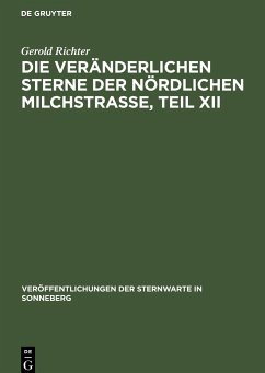 Die veränderlichen Sterne der nördlichen Milchstraße, Teil XII - Richter, Gerold