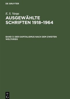 Der Kapitalismus nach dem zweiten Weltkrieg - Varga, E. S.