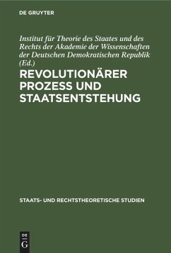 Cover Revolutionärer Prozeß und Staatsentstehung
