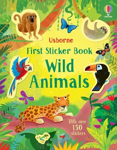 First Sticker Book Wild Animals - Bathie, Holly