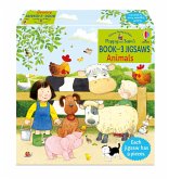 Poppy and Sam's Book and 3 Jigsaws: Animals