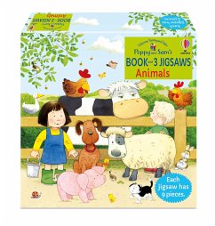 Poppy and Sam's Book and 3 Jigsaws: Animals - Amery, Heather