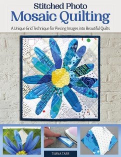 Cover Stitched Photo Mosaic Quilting