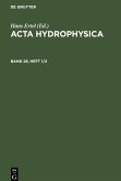 Acta Hydrophysica. Band 28, Heft 1/2
