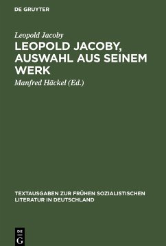 Leopold Jacoby, Auswahl aus seinem Werk - Jacoby, Leopold