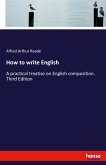 How to write English