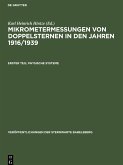 Mikrometermessungen von Doppelsternen in den Jahren 1916/1939
