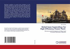 Nickel base Superalloys for High Efficiency Power Plant - Krishna, Ram