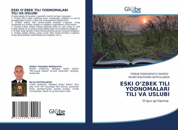 ESKI O'ZBEK TILI YODNOMALARI TILI VA USLUBI