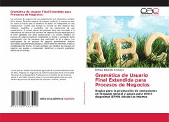 Gramática de Usuario Final Extendida para Procesos de Negocios - Aramayo, Enrique Eduardo