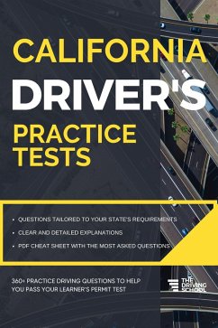 California Driver's Practice Tests (DMV Practice Tests) (eBook, ePUB) - Benson, Ged