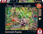 Schmidt 59962 - Steve Sundram, Wildlife, Asian Wildlife, Asiatische Tierwelt, Puzzle, 1000 Teile