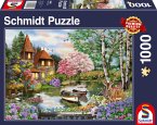 Schmidt 58985 - Haus am See, Puzzle, 1000 Teile