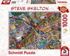 Schmidt 59966 - Steve Skelton, Alles in Bewegung, Puzzle, 1000 Teile
