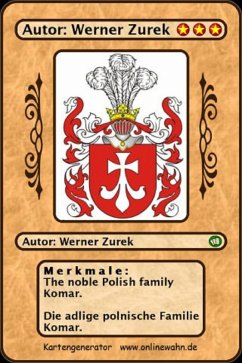 Cover The noble Polish family Komar. Die adlige polnische Familie Komar. (eBook, ePUB)