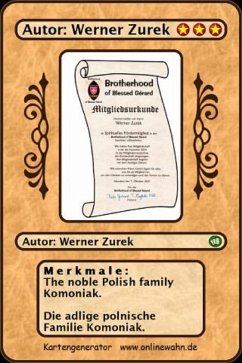 Cover The noble Polish family Komoniak. Die adlige polnische Familie Komoniak. (eBook, ePUB)