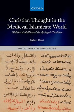 Christian Thought in the Medieval Islamicate World (eBook, ePUB) - Rassi, Salam