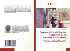 Décomposition de Shapley et réduction de la pauvreté au Cameroun - Atsagmo, Sidonie