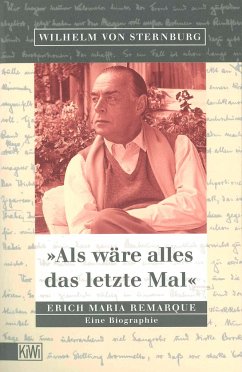 ' Als wäre alles das letzte Mal' (Mängelexemplar) - Sternburg, Wilhelm von